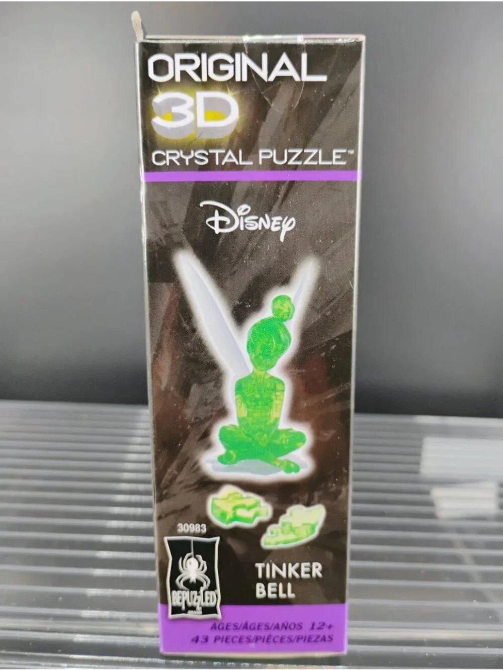 Original 3D Crystal Puzzle Disney Tinker Bell Level 1 (43 Pieces)